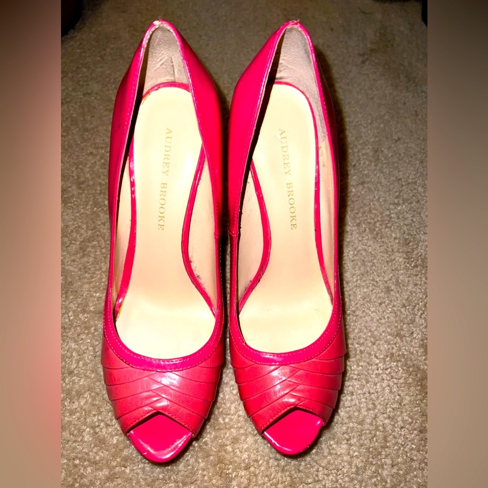 Pink Audrey Brooke heels